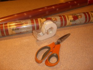 There's another roll of tape around somewhere...