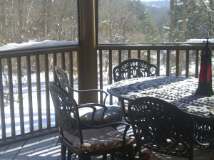 It sure isn't summer time.