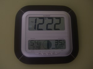 Today's conditions for the snowbees.