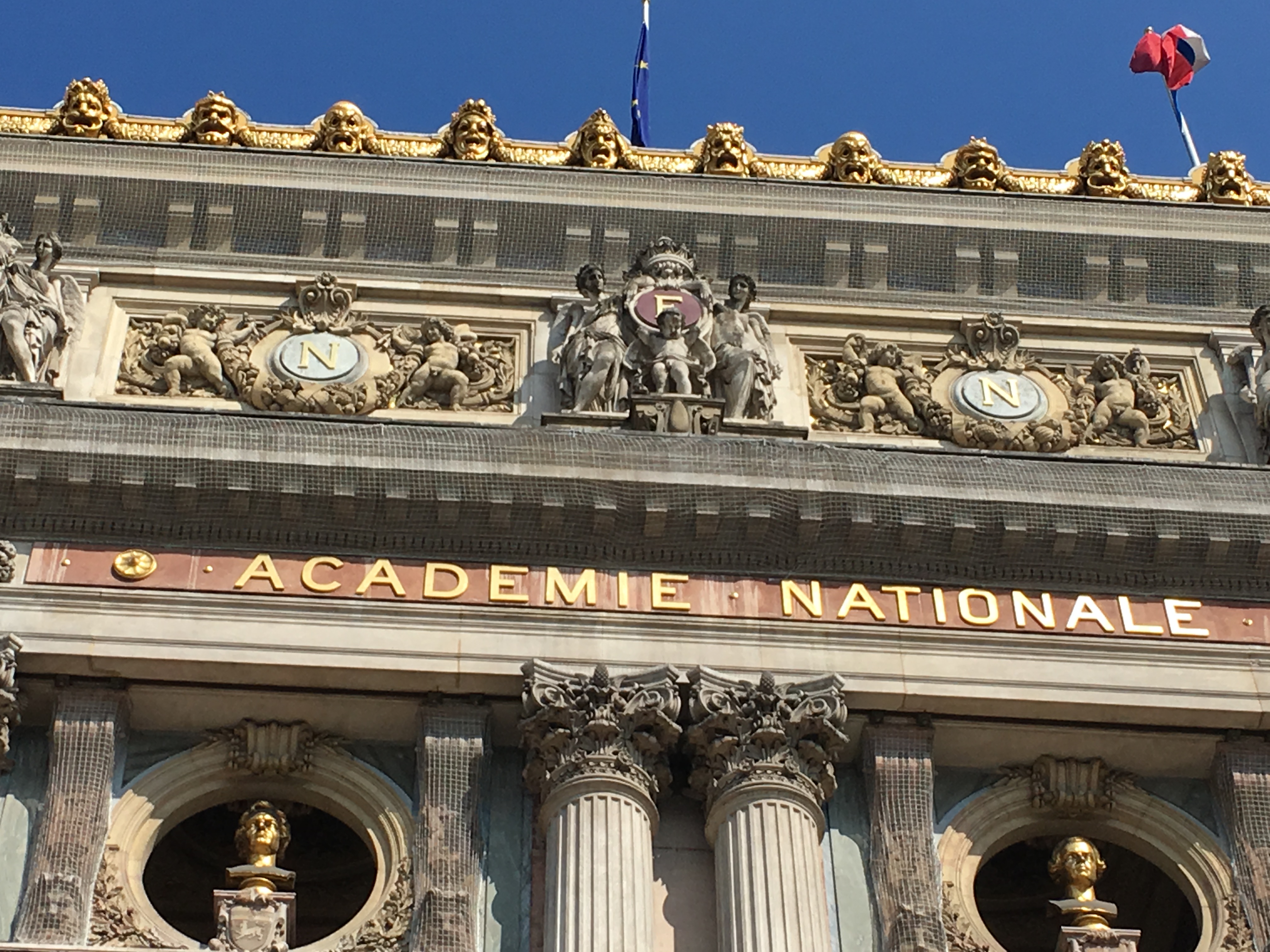 Opéra Garnier roofline